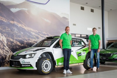 R5 class debut for Rainer Aus and Simo Koskinen at Shell Helix Rally Estonia