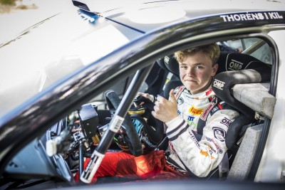 Youngest ever FIA ERC rally winner Oliver Solberg starts at Shell Helix Rally Estonia