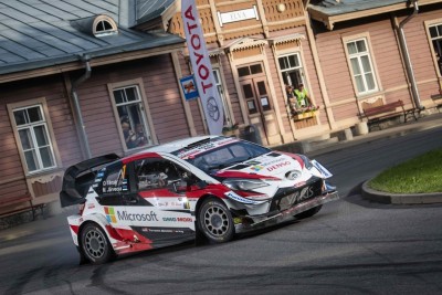 Ott Tänak and Martin Järveoja dominated the opening day at Shell Helix Rally Estonia