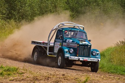 Only in Estonia – rally trucks!
